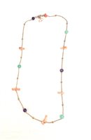 Collana Giura Donna in Argento Corallo 7SUM/CL61 - 7SUM/CL61